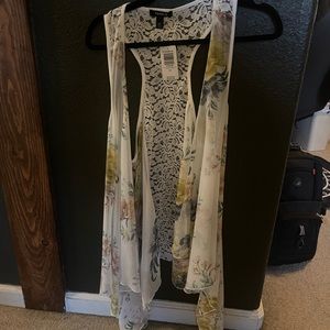 Torrid lace vest